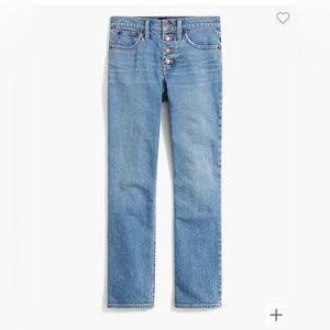 J. Crew Flare Crop Jean Button Fly Size 25